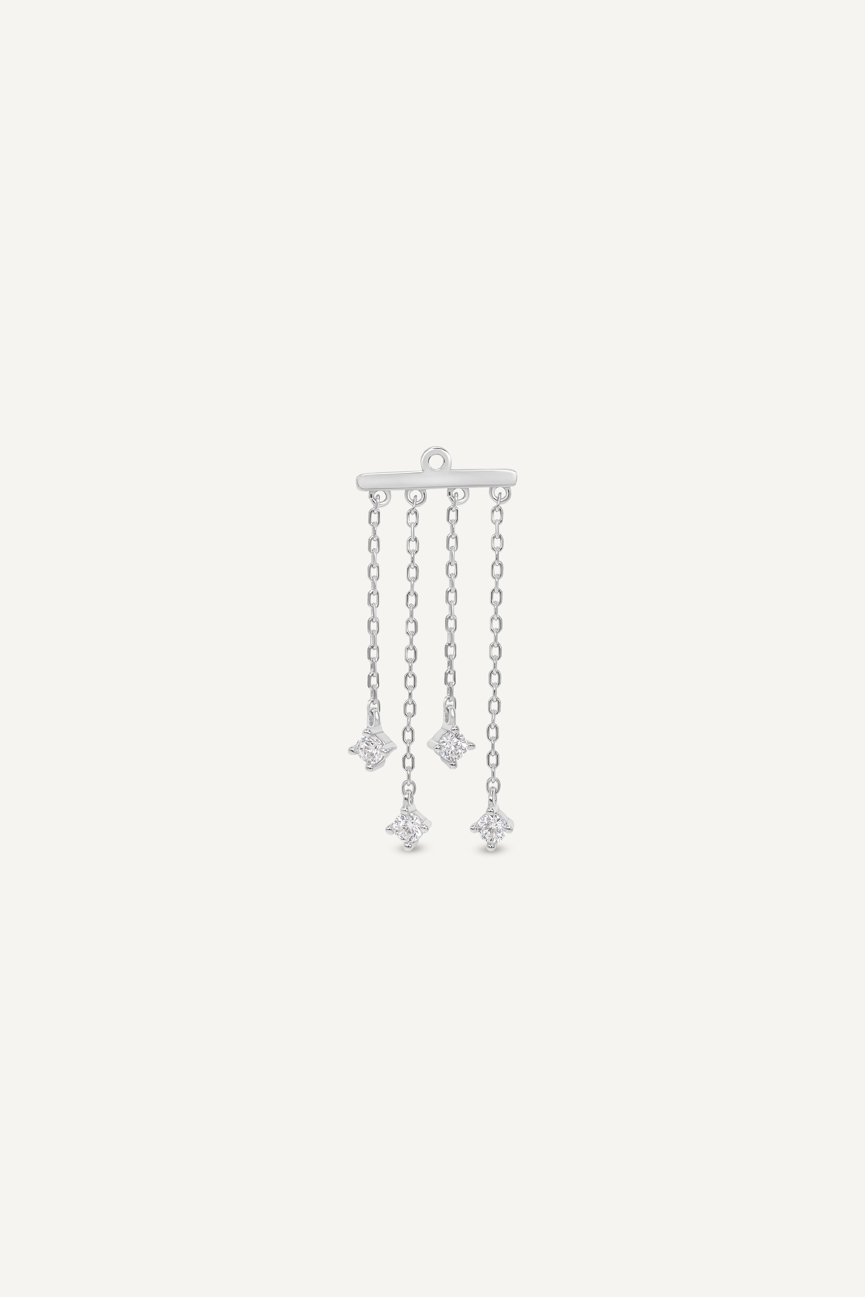 accessoire d'oreille tendance chaine tombantes Klose Jewelry