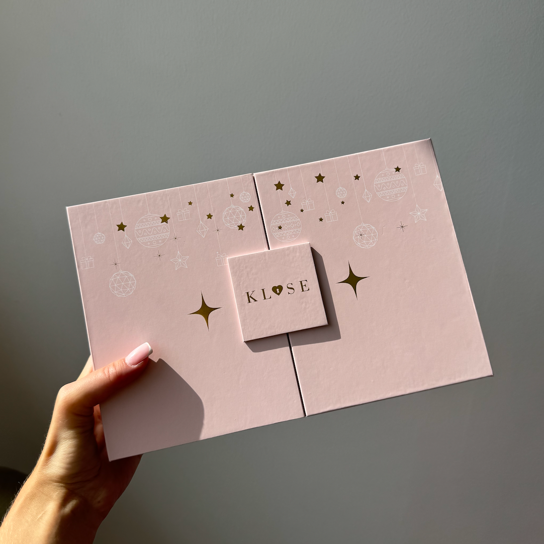 calendrier de l'avent en acier inoxydable