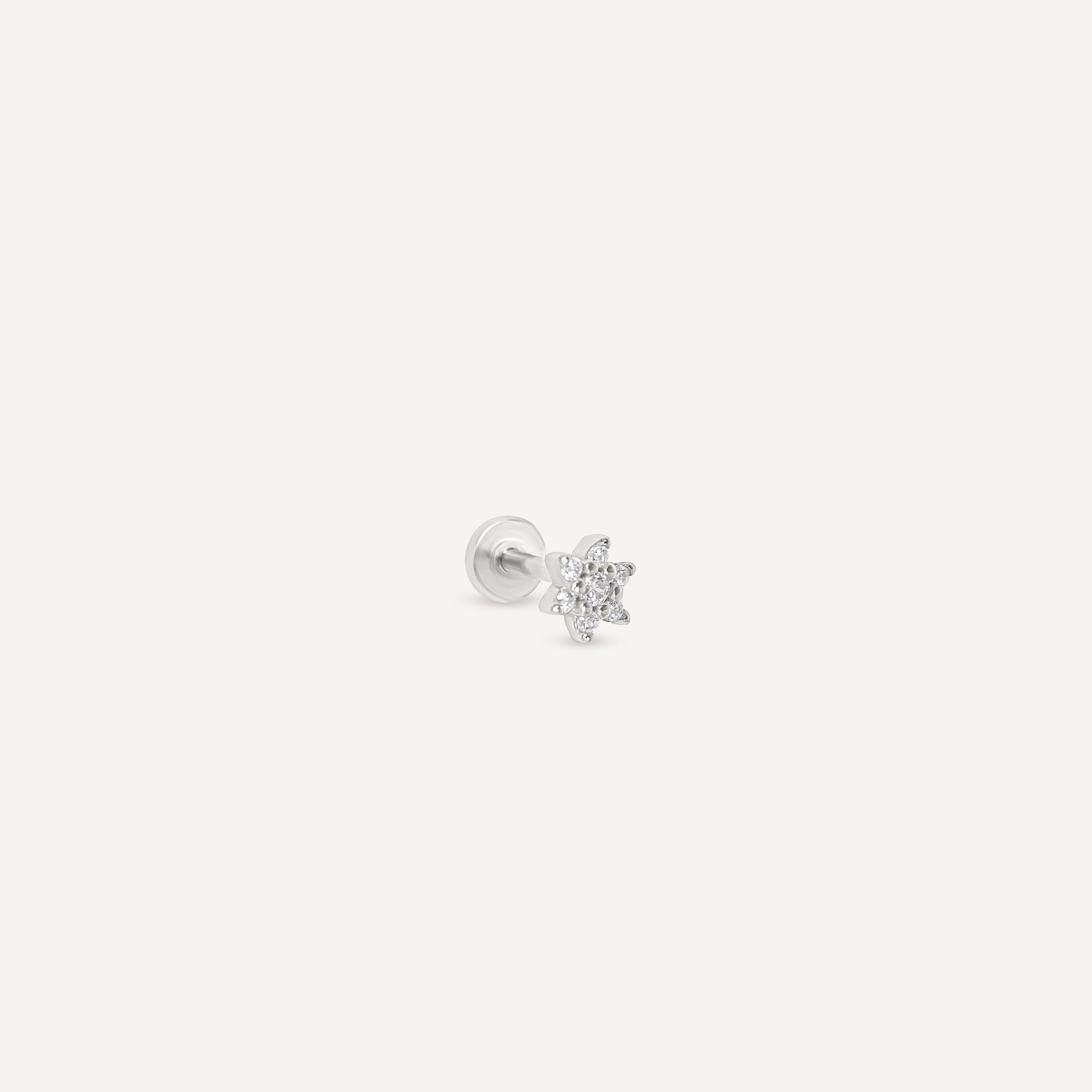 piercing fleur Klose jewelry tragus