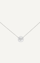 Collier luna acier inoxydable