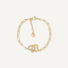 Bracelet cadenas coeur