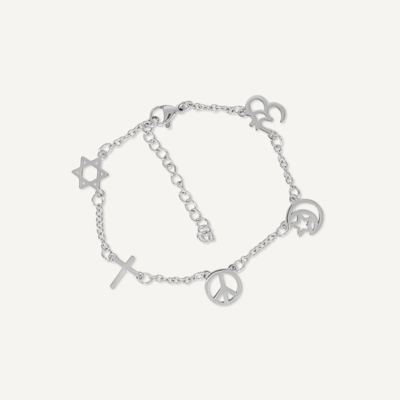 Bracelet symboles religieux