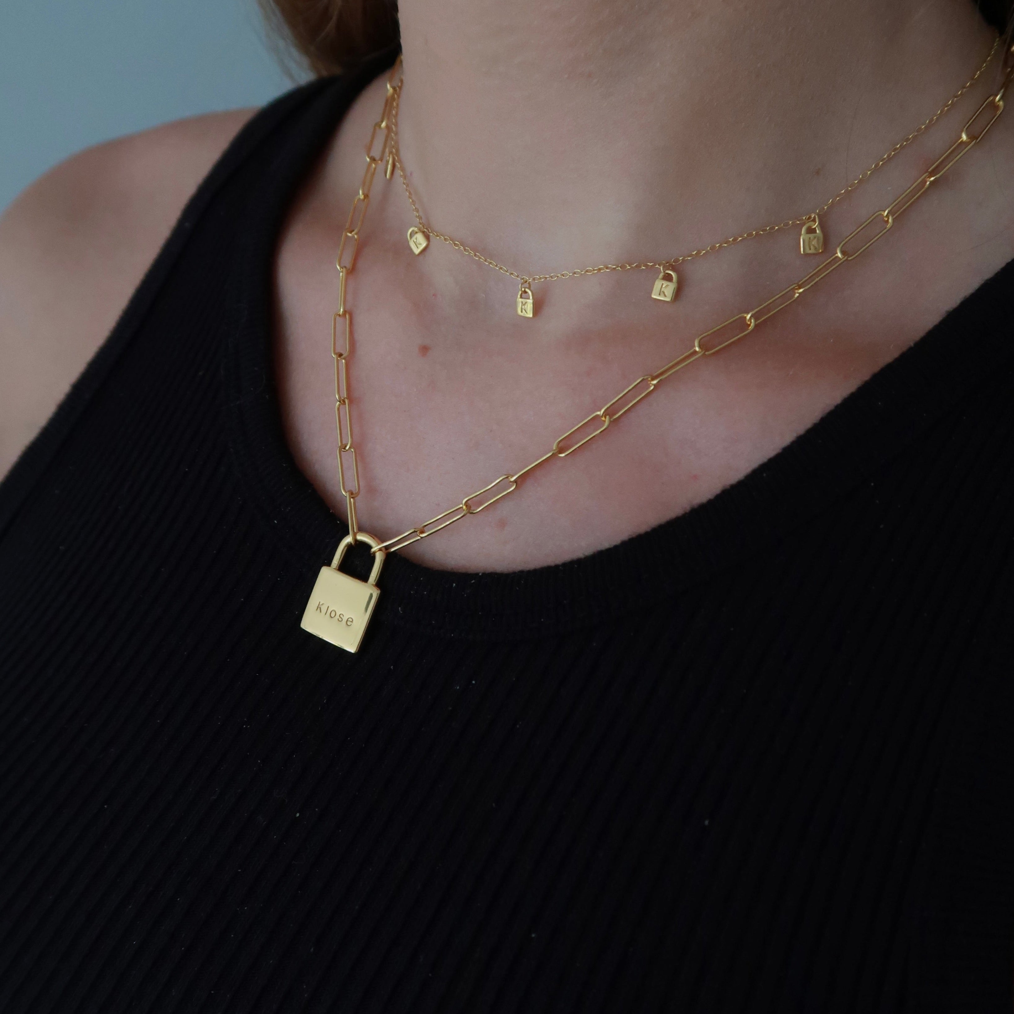 collier cadenas argent 925